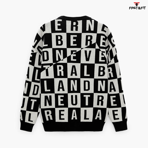 Pulls en tricot à manches longues pour hommes, de qualité supérieure, nouveaux arrivages, anti-rides, tendance, avec logo sur le devant - Product Image 5