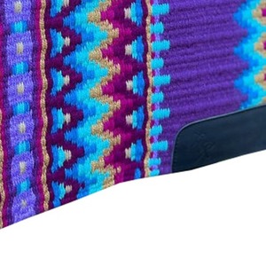 Manta de lana multicolor de Nueva Zelanda para silla de montar, duradera y cómoda, precio al por mayor - Product Image 3