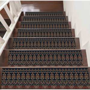 Alfombra Étnica, Alfombra Beige, Alfombra con Flores Rojas, Alfombra Navajo, Alfombra Moderna, Alfombra Clásica, Alfombra Estampada - Product Image 3