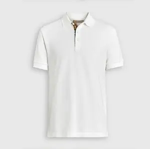 Ademende Mode Korte Mouw Polo T-Shirt Voor Mannen Unisex Goedkope Groothandel Heren Polo T-Shirt Op Maat Gemaakt