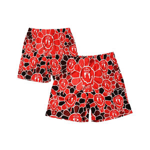 Joggers Custom Casual Basic Basketball <b>Men</b> <b>Mesh</b> <b>Shorts</b> Star Print Elastic Waist Mid-Length <b>Mesh</b> <b>Short</b> Reasonable Price OEM - Product Image 1