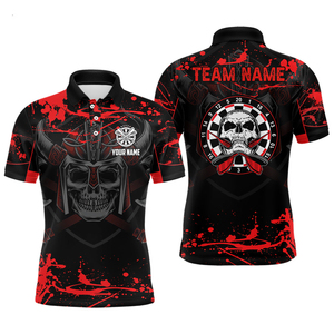 MDJ-0081เสื้อโปโลแขนสามส่วนพิมพ์ลายเสื้อลูกดอกแห้งเร็วโลโก้ตามสั่ง - Product Image 2