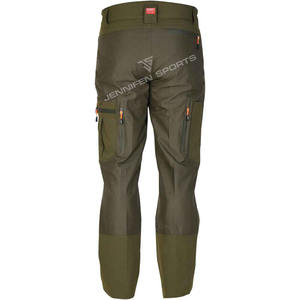 กางเกงล่าสัตว์ผู้ชายไซส์ใหญ่แบบกลับด้านได้ ผ้าแคนวาสคอตตอน 100% ปิดด้วยซิปและกระดุม มีกระเป๋าข้างสูงด้านหลัง - Product Image 2