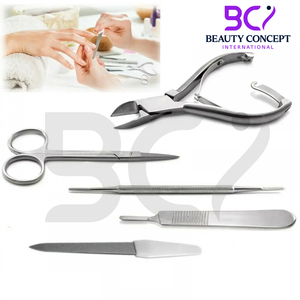 Ciseaux et pinces manuels en acier inoxydable pour podologie, pour ongles épais, ouverture large, instruments de podologie professionnels durables - Product Image 2