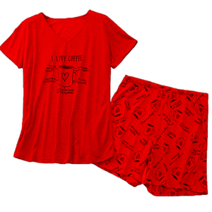 Fabricant de vêtements de détente deux-pièces personnalisés Ensemble de pyjama en coton pour femmes OEM Vêtements de nuit grande taille avec style de confort modal optimal - Product Image 4