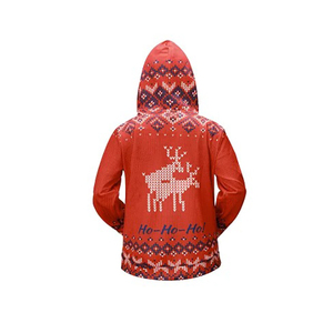 Sudadera con capucha para hombre con estampado de logotipo personalizado transpirable de secado rápido 100% algodón/poliéster polar térmico otoño - Product Image 4