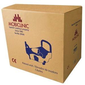 Prêt pour l'exportation Élévateur de toilette en PVC de qualité supérieure avec accoudoirs 10 cm - Product Image 6