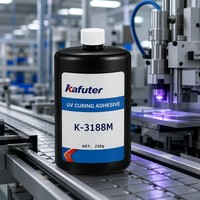 Adhésif à durcissement UV K-3188M haute résistance pour plastique Kafuter