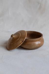 Caja Redonda de Madera Vintage - Product Image 4