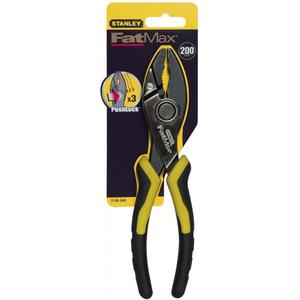 ชุดคีมปากจิ้งจก Stanley Fatmax 4 ชิ้น พร้อมปากคีบแบบหยักและด้ามจับพลาสติกแบบนุ่ม 3 ระดับ - Product Image 2