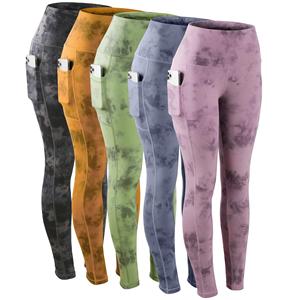 Custom design sublimation <b>Leggings</b> with Pockets <b>for</b> <b>Women</b> High Waist Tummy Control Workout <b>Yoga</b> Pants - Product Image 5