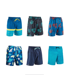 Pantalones cortos elásticos de 4 vías más vendidos, bañadores, pantalones cortos de playa, pantalones cortos de surf de secado rápido para hombre, pantalones cortos personalizados al por mayor, OEM - Product Image 6