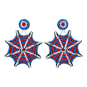 Boucles d'oreilles créoles de Bohême faites à la main Bijoux ethniques en argent avec perles de cristal en fil pour femmes Acheter maintenant au meilleur prix - Product Image 1