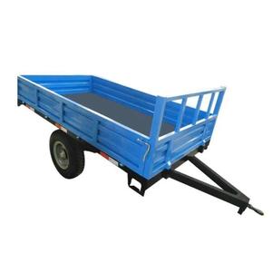 Remolque Hidráulico de Volteo con Dos Ejes para Carga Agrícola a Granel, Remolque de Tractor con Volteo Hidráulico de Dos Ejes - Product Image 2