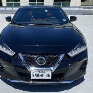 Nissan Maxima Platinum Reserve 2020 usado premium, ~9,300 millas, interior de cuero color Rakuda Tan - Product Image 1