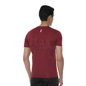 2024 OEM, venta al por mayor, camisetas sublimadas de golf de algodón de secado rápido con logotipo personalizado para hombres, diseño impreso de tela ligera de talla grande - Product Image 2