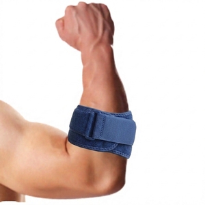 Support de Coude de Tennis Professionnel Ajustable et Compressif en Néoprène Antidérapant pour Protection Sportive - INFLOW SPORTS - Product Image 4