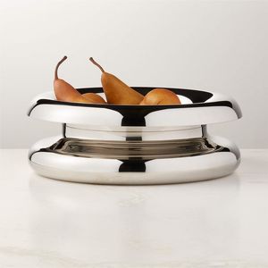 Bol de service en acier inoxydable pour la restauration des événements, des banquets, des buffets ou des restaurants avec une grande capacité et un design facile à nettoyer - Product Image 2