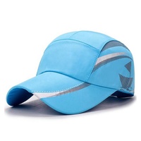 Gorra de Béisbol Unisex Personalizable al por Mayor con Logotipo, 5 Paneles, 100% Poliéster, Estilo Deportivo, Patrón de Puntos, Bordado a Mano