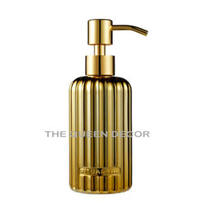 ตู้ทำสบู่ทองเหลืองชุบทองคุณภาพสูงตู้ทำสบู่ทองเหลืองดูทันสมัยคุณภาพสูงสำหรับใช้ในห้องน้ำ - Product Image 4