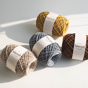 Hilo de ganchillo YARNA Biscuit (150g) de alta calidad para textiles del hogar, manualidades diarias, tejido, fibra natural alegre y resistente. - Product Image 1