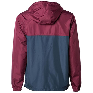 เสื้อแจ็กเก็ตกันลมออกแบบได้ตามต้องการเสื้อผ้าแนวสตรีทแฟชั่น OEM ด้านหน้าระบายอากาศได้ดี - Product Image 2
