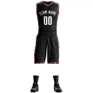 Maillot de basket-ball réversible personnalisé pour jeunes, shorts en maille respirante, uniformes réversibles pour hommes, sublimation - Product Image 3
