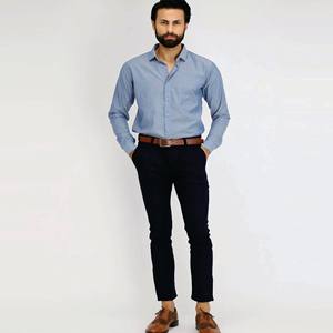 Personnalisé soie Slim hommes t-shirts vêtements décontractés à manches longues chemises imprimées pour hommes chemises de mode - Product Image 1