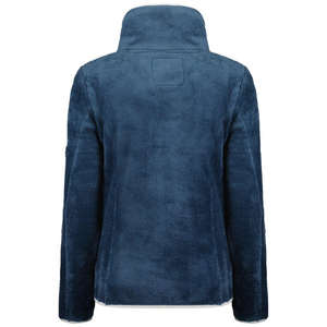 Chaqueta de Forro Polar con Cremallera para Mujer, Abrigo Informal con Capucha para Invierno, Chaqueta de Felpa Suave, Ropa de Calle de Moda Personalizada al por Mayor - Product Image 3