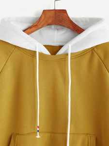 Ensemble de sweat à capuche vierge personnalisé en gros-Sweat-shirt surdimensionné à épaules tombantes pour les commandes en gros - Product Image 5