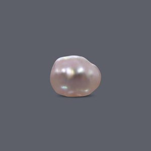 Perlas Sueltas Barrocas de Agua Dulce Ovaladas de Color Blanco Rosado Natural de 3.84 Quilates, Perla Basra, para Joyería - Product Image 1