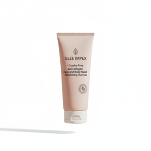 Masque facial en gel de collagène cristallin nourrissant au curcuma, sans cruauté, pour peaux sèches, sensibles et mixtes - Product Image 3