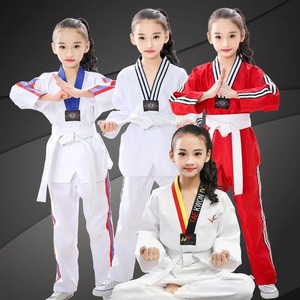 Traje de Judo BJJ GI profesional brasileño para adultos niños personalizado azul blanco negro Color para incluir Karate para hombres y mujeres - Product Image 2