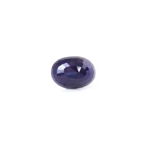 Saphir bleu - 11,4 carats, pierre précieuse naturelle facettée, couleur bleu royal, pierre précieuse non montée, taille 10 mm, hauteur 8 mm, traitée thermiquement - Product Image 2