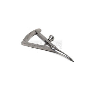 Stylo marqueur cutané en acier inoxydable pour chirurgie plastique avec calibre, outil chirurgical manuel réutilisable pour usage hospitalier - Product Image 3