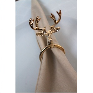 Design abeille anneaux de serviette en alliage de Zinc maison cuisine décor de table Animal métal enrouler cercles or argent Antique fait à la main inde 2023 - Product Image 2