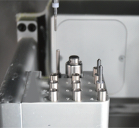 Fraiseuse humide dentaire Honchon 5 axes | Fraisage CNC pour zircone, EMax, résine CEREC et matériaux en titane dans les laboratoires dentaires