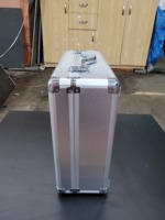 Porte-documents en aluminium à Usage multiple, fabriqué au Vietnam, avec mousse personnalisée, étui à outils en aluminium rigide