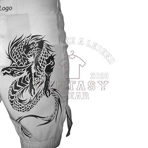 Shorts d'entraînement MMA FANTASY WEAR OEM de qualité supérieure avec fente haute et ceinture anti-transpiration, coupe performante pour une flexibilité optimale CE ISO - Product Image 2