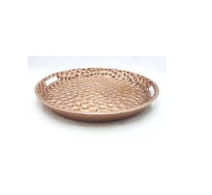 ที่มีคุณภาพสูงขายส่งสแตนเลสถาดโรงแรมที่ให้บริการถาดอาหารตกแต่งถาดที่มีขาสำหรับทำด้วยมือร้อนขาย - Product Image 4