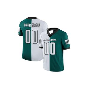 ชุดเสื้อฟุตบอลอเมริกันแบบใหม่ แห้งเร็ว สำหรับฝึกซ้อม ผลิตจากโพลีเอสเตอร์ 100% พิมพ์ลายตามสั่ง สไตล์แฟชั่นสตรีท สำหรับผู้ใหญ่ - Product Image 1