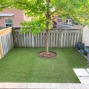 Césped artificial verde natural de la venta caliente de la hierba para la decoración al aire libre del paisajismo y el deporte de la pared - Product Image 6