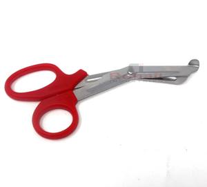 Tijera médica de acero inoxidable, cabeza curva, táctica, quirúrgica, hecha en RI-DI-0123, paquistaní - Product Image 5