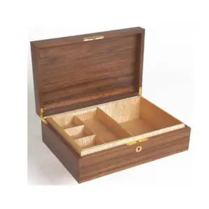 Производитель из натурального дерева готовой ящик для хранения ювелирных изделий индийский ручной работы квадратная деревянная шкатулка для украшений