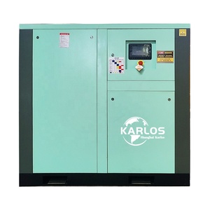 Karlos vít loại 7.5KW 15KW 22Kw 37Kw 75Kw Máy nén khí 8bar 10BAR 13bar với CE cho công nghiệp - Product Image 1