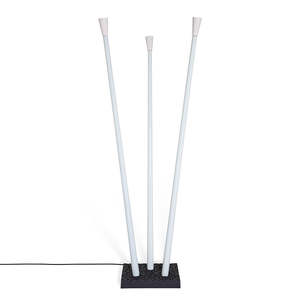 BUENOS AIRES Postmodern Floor <b>Lamp</b> <b>LED</b> Lighted Iron & Steel Body Yellow Shade for Home Decor Square Style for Living Room - Product Image 1