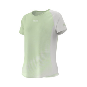 เสื้อยืดวิ่งเทรลสำหรับผู้หญิง DAWN สีมิ้นท์ - Product Image 1