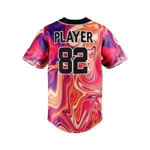 El béisbol de secado rápido del servicio del OEM viste el jersey de béisbol barato de alta calidad del nuevo estilo - Product Image 2
