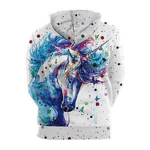 Algodón puro poliéster sublimación impresa logotipo personalizado diseñador cuello redondo pesado sudaderas con capucha mujer sudadera para mujer - Product Image 3