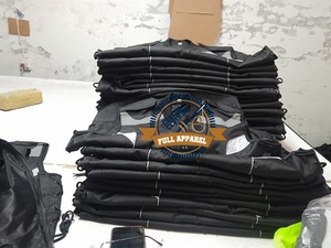 เสื้อกั๊กนิรภัยทำจากโพลีเอสเตอร์สะท้อนแสงสามารถปรับแต่งได้สำหรับเครื่องแบบทุกชนิด - Product Image 3